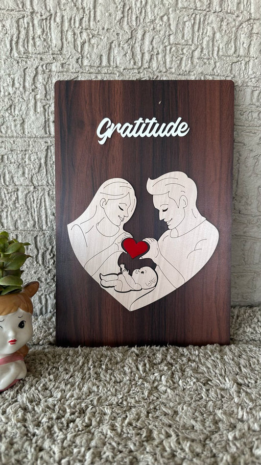 Human family of 3 board