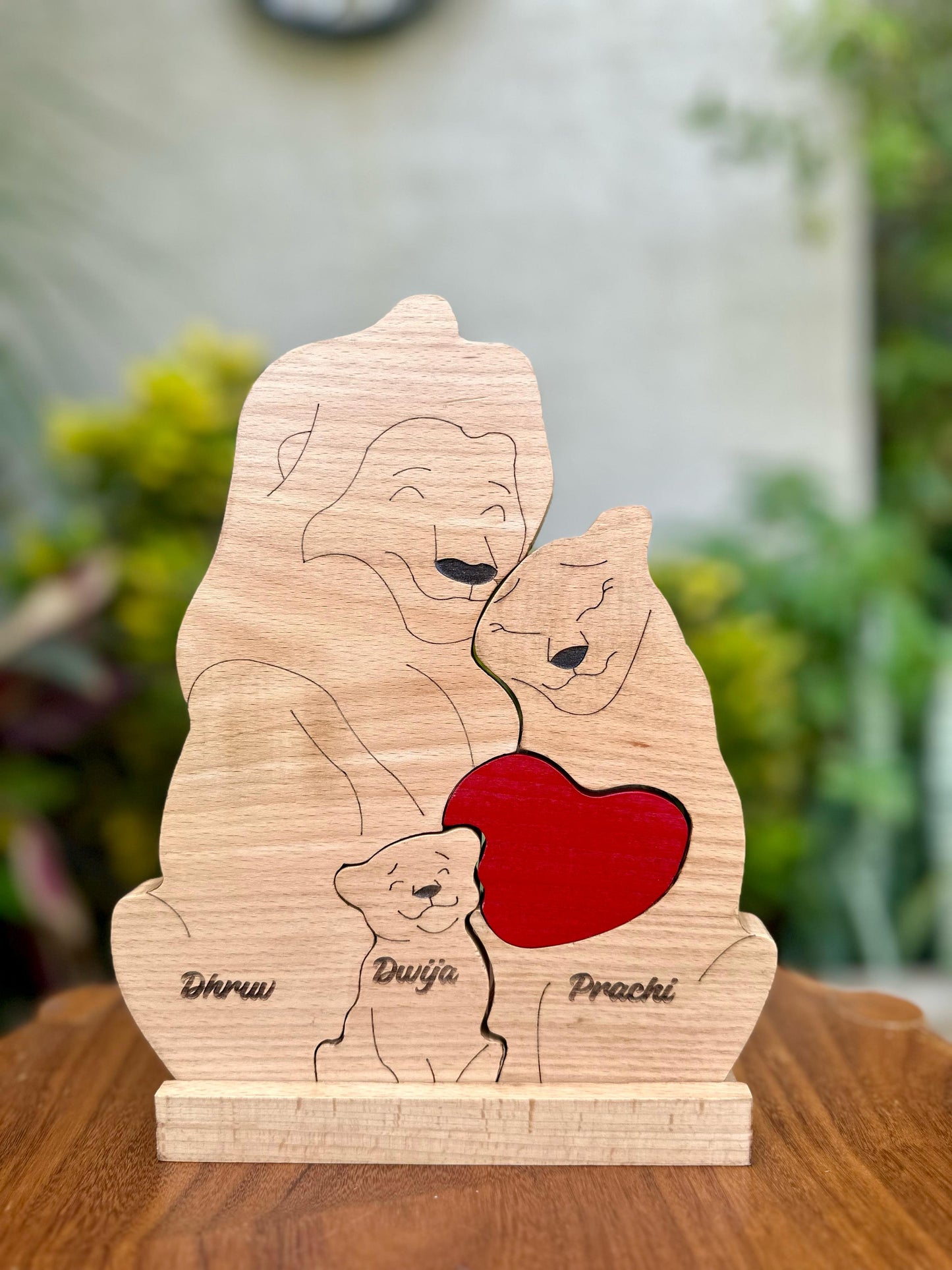 Lion family of Three