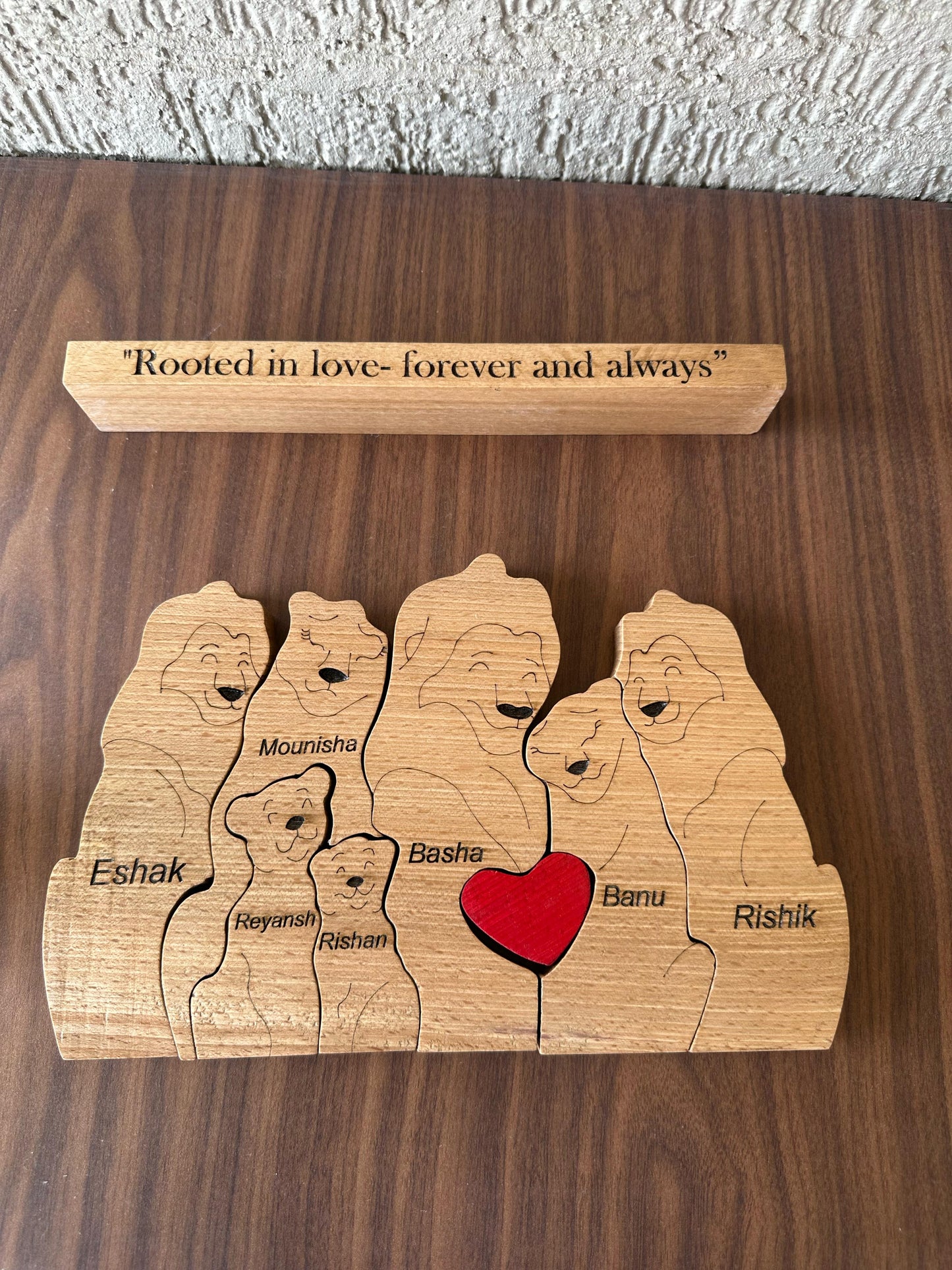 Lion family of Seven