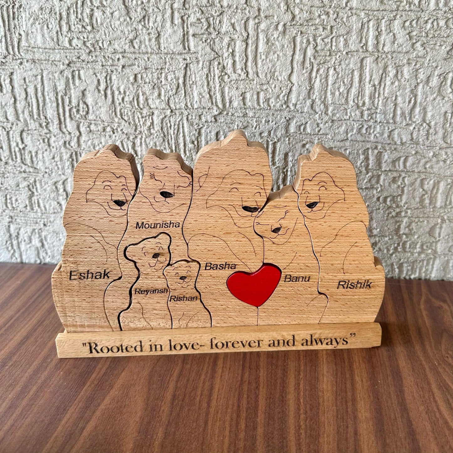 Lion family of Seven