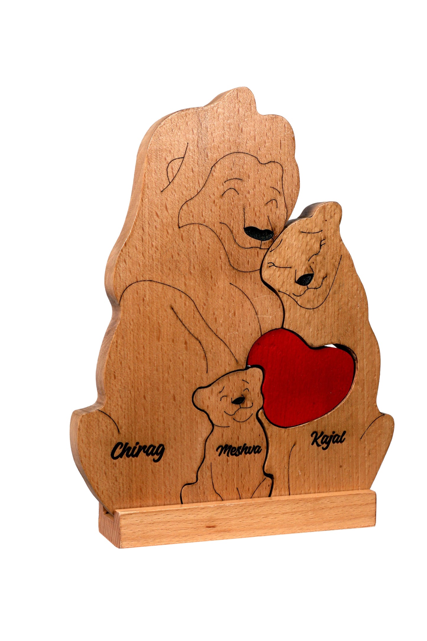 Lion family of Three