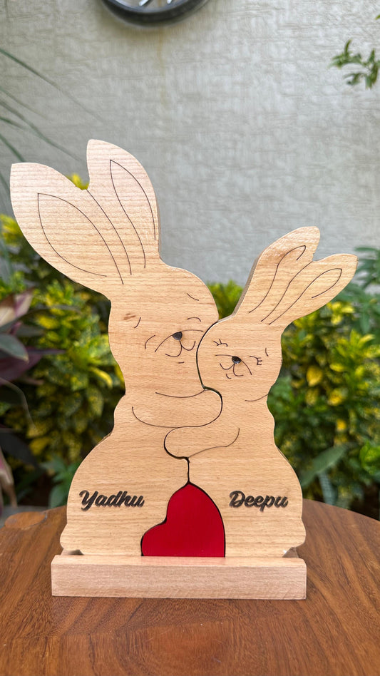 Rabbit family of Two